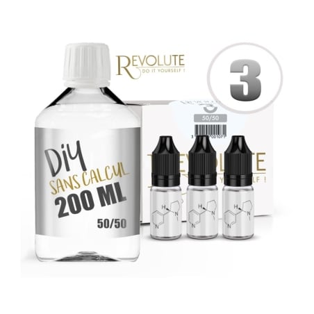 Pack Liquide De Base - 200 ml - Revolute pas cher