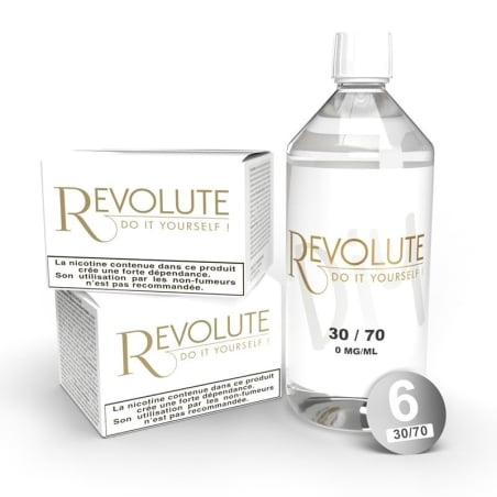 e-liquide Pack Liquide De Base - 1 L - Revolute pas cher