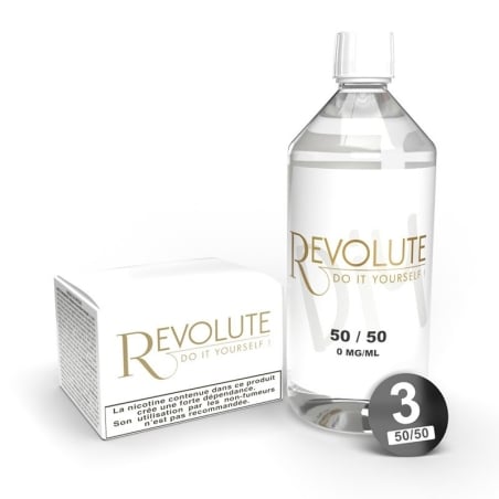 e-liquide Pack Liquide De Base - 1 L - Revolute pas cher