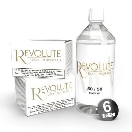 e-liquide Pack Liquide De Base - 1 L - Revolute pas cher