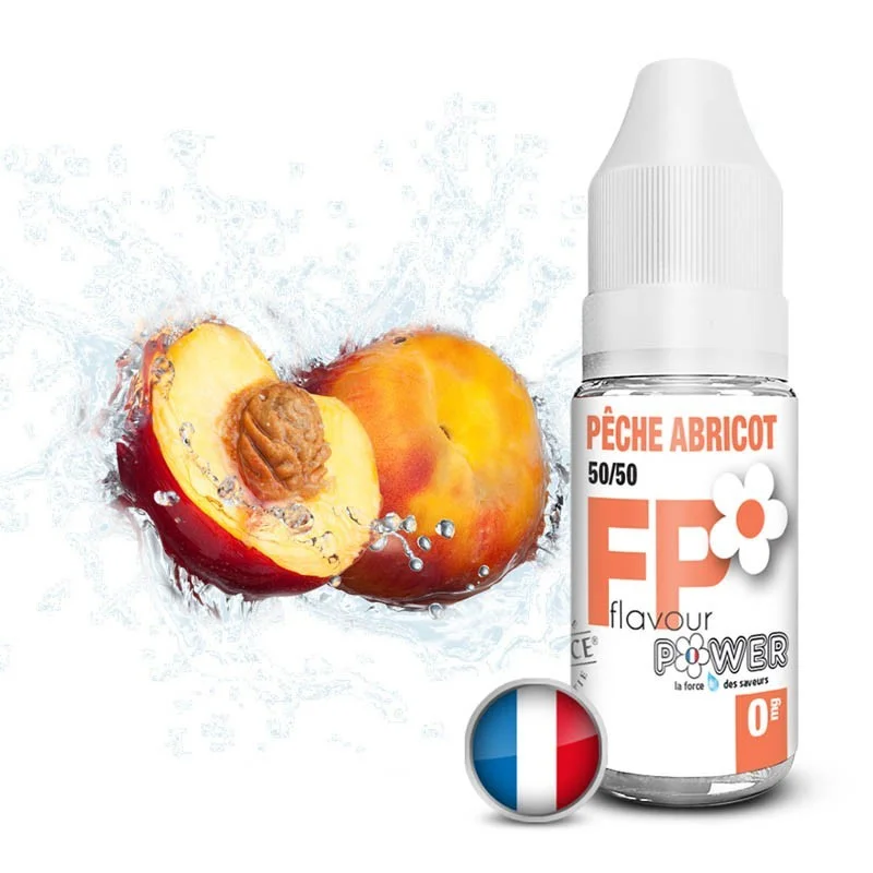 Pêche Abricot 50/50 - Flavour Power pas cher Pêche Abricot 50/50 - Flavour Power pas cher