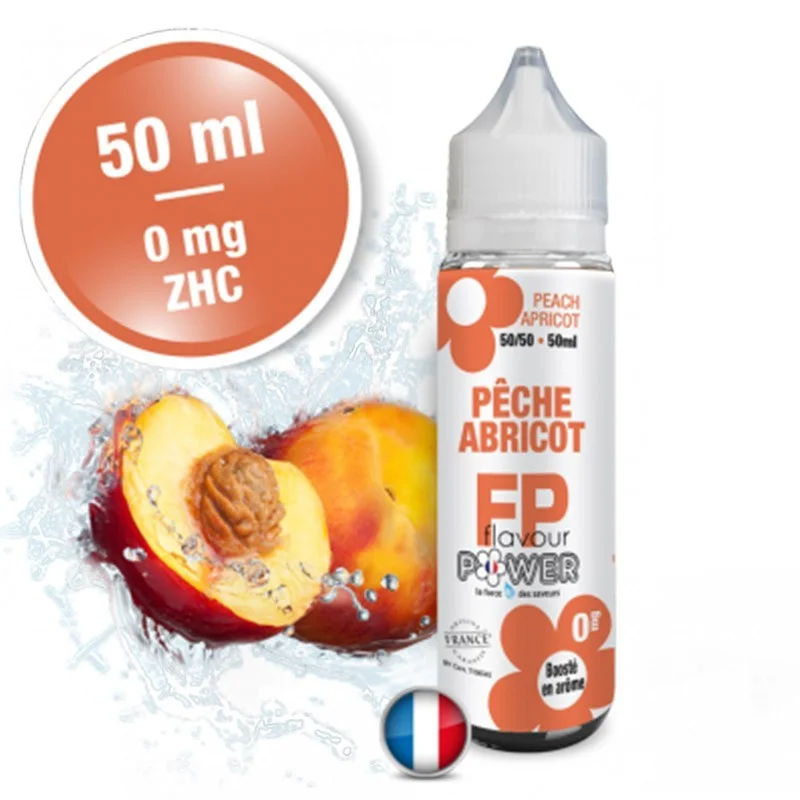 Pêche Abricot 50ml - Flavour Power pas cher Pêche Abricot 50ml - Flavour Power pas cher
