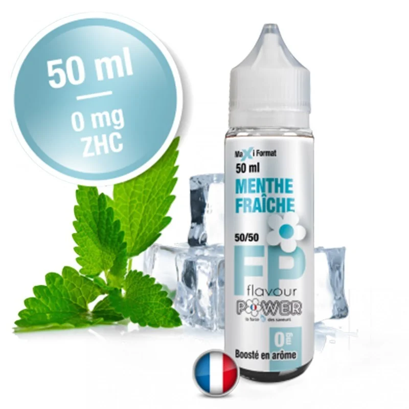 Menthe Fraîche 50 ml - Flavour Power pas cher Menthe Fraîche 50 ml - Flavour Power pas cher