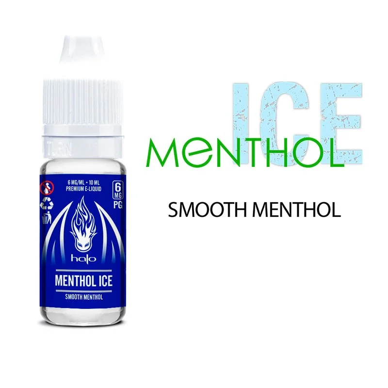Halo - Menthol Ice - 10 ml pas cher Halo - Menthol Ice - 10 ml pas cher