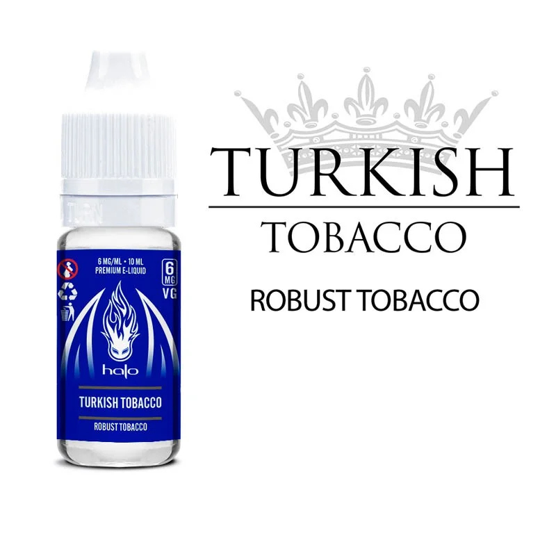 Halo - Turkish Tobacco - 10 ml pas cher Halo - Turkish Tobacco - 10 ml pas cher