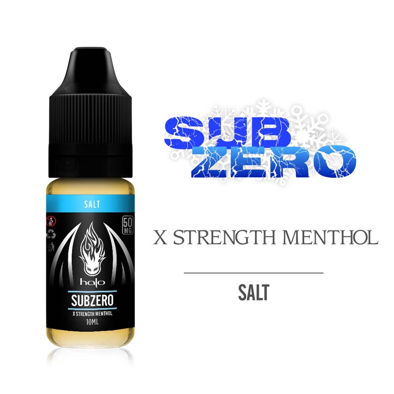 Sub Zero 10 ml Sels de nicotine - Halo pas cher Sub Zero 10 ml Sels de nicotine - Halo pas cher