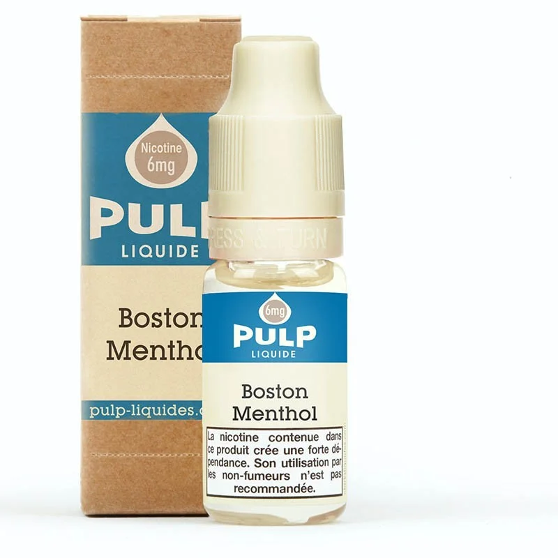 Boston Menthol - Pulp pas cher Boston Menthol - Pulp pas cher