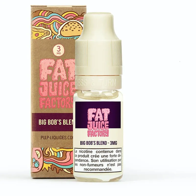 Big Bob's Blend - Fat Juice Factory - Pulp pas cher Big Bob's Blend - Fat Juice Factory - Pulp pas cher