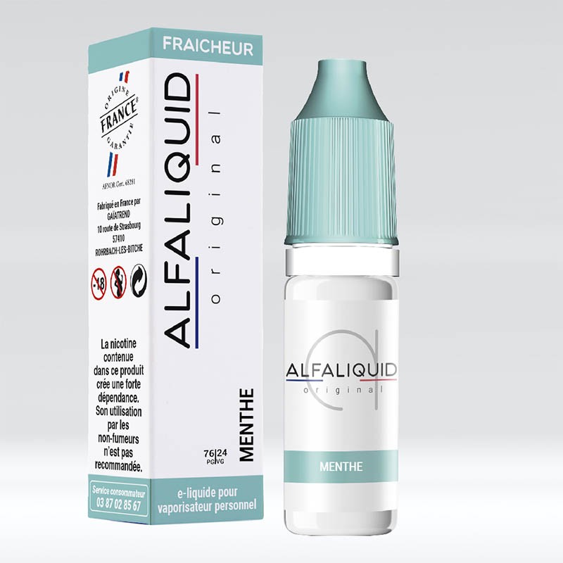 Menthe - Alfaliquid pas cher Menthe - Alfaliquid pas cher