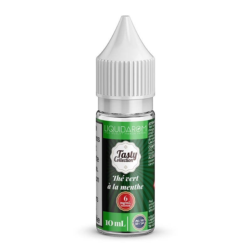 e-liquid Green Tea with Mint 10 ml - Tasty Collection By LiquidArom cheap