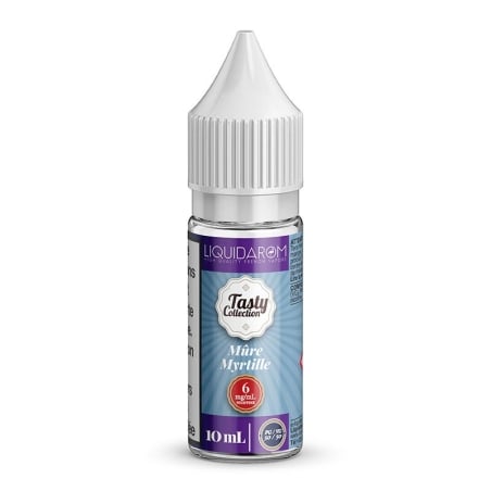 e-liquide Mûre Myrtille 10 ml - Tasty Collection By LiquidArom pas cher