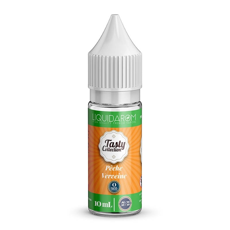 e-liquide Pêche Verveine 10 ml - Tasty Collection By LiquidArom pas cher