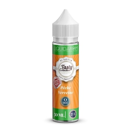 e-liquide Pêche Verveine 50 ml - Tasty Collection By LiquidArom pas cher