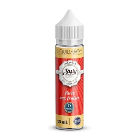 e-liquide Tarte Aux Fraises 50 ml - Tasty Collection By LiquidArom pas cher