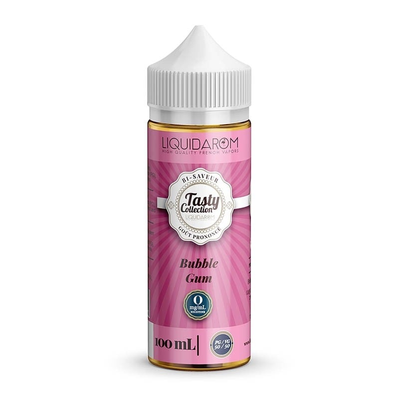 e-liquide Bubble Gum 100 ml - Tasty Collection By LiquidArom pas cher