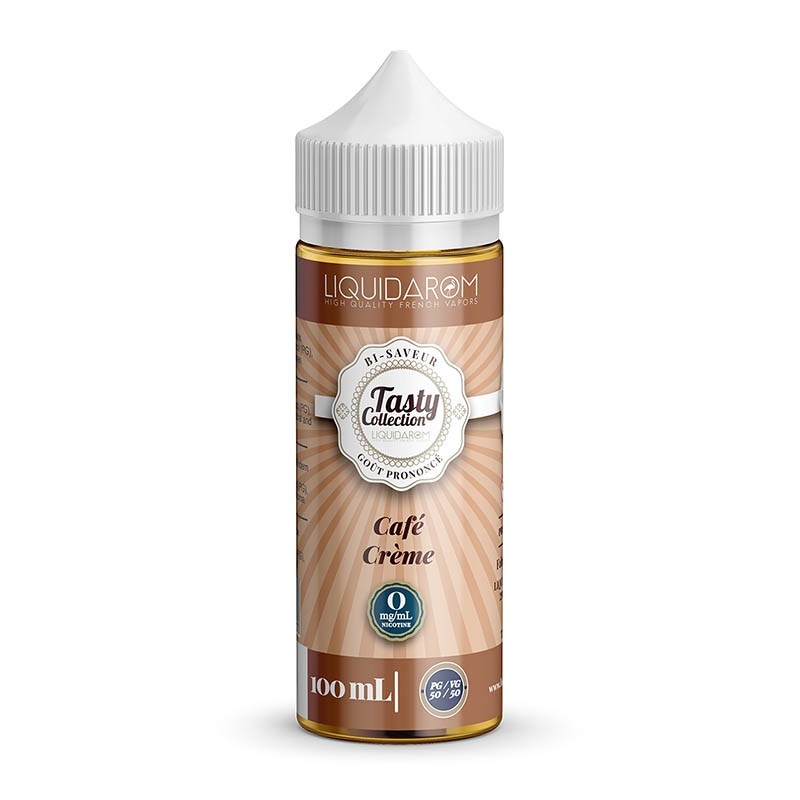 e-liquid Café Crème 100 ml - Tasty Collection By LiquidArom cheap