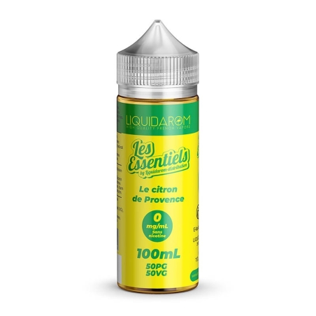e-liquide Le Citron De Provence 100 ml - Les Essentiels by LiquidArom pas cher