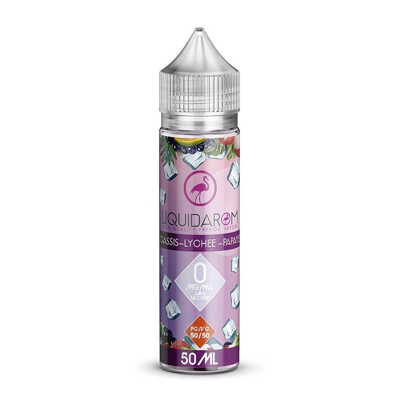 Cassis Lychee Papaye - 50 ml - LiquidArom pas cher Cassis Lychee Papaye - 50 ml - LiquidArom pas cher