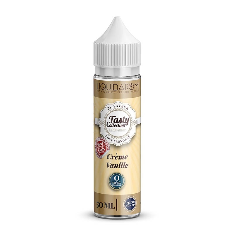 Crème Vanille 50 ml - Tasty Collection By LiquidArom pas cher