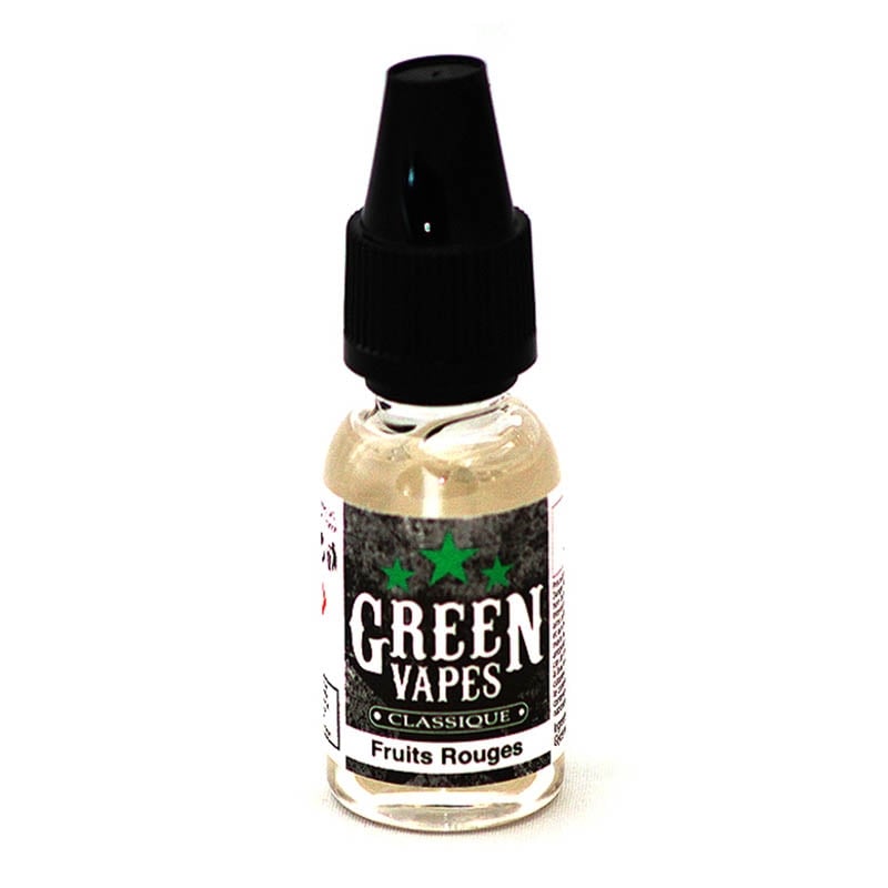 e-liquide Fruits rouges 10 ml - Green Vapes pas cher