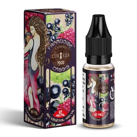 Framboise Cassis 10 ml - Curieux pas cher