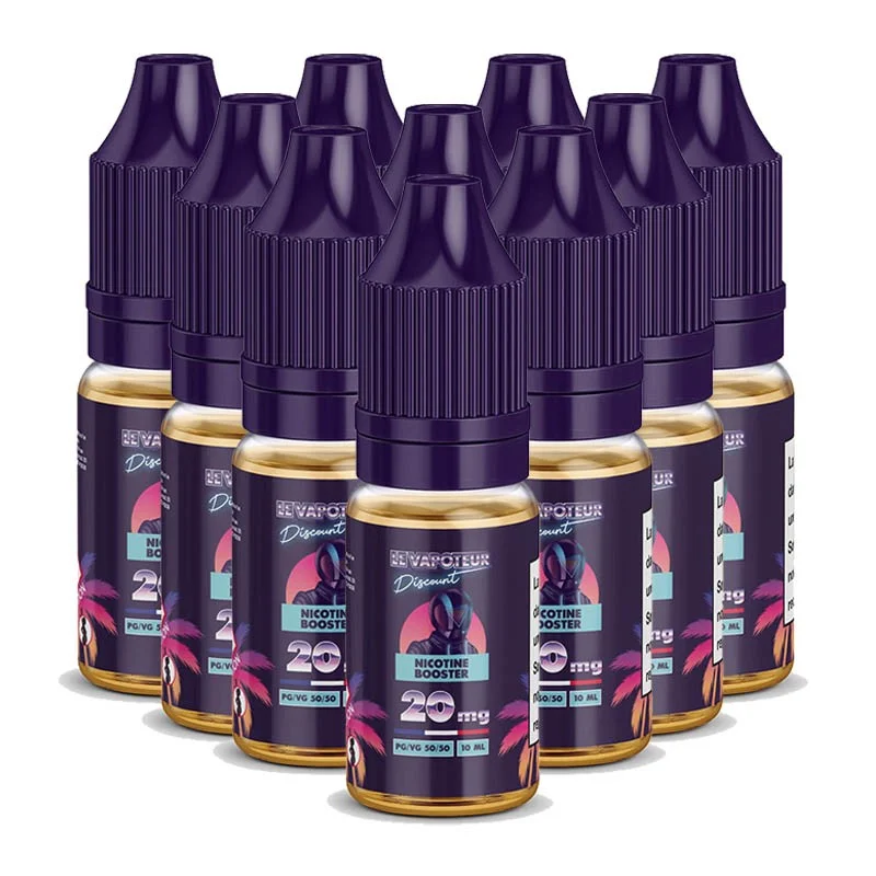 Booster de nicotine 50/50 (x10) - LVD pas cher Booster de nicotine 50/50 (x10) - LVD pas cher