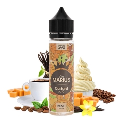 Custard Café 50 ml - E.Tasty Chez Marius pas cher