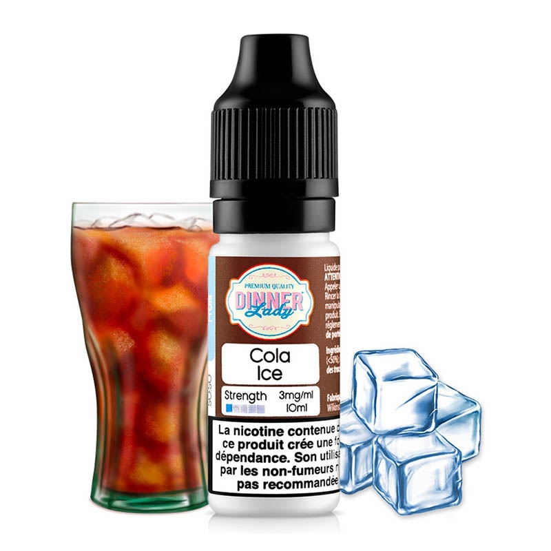 Cola Ice 10 ml - Dinner Lady pas cher