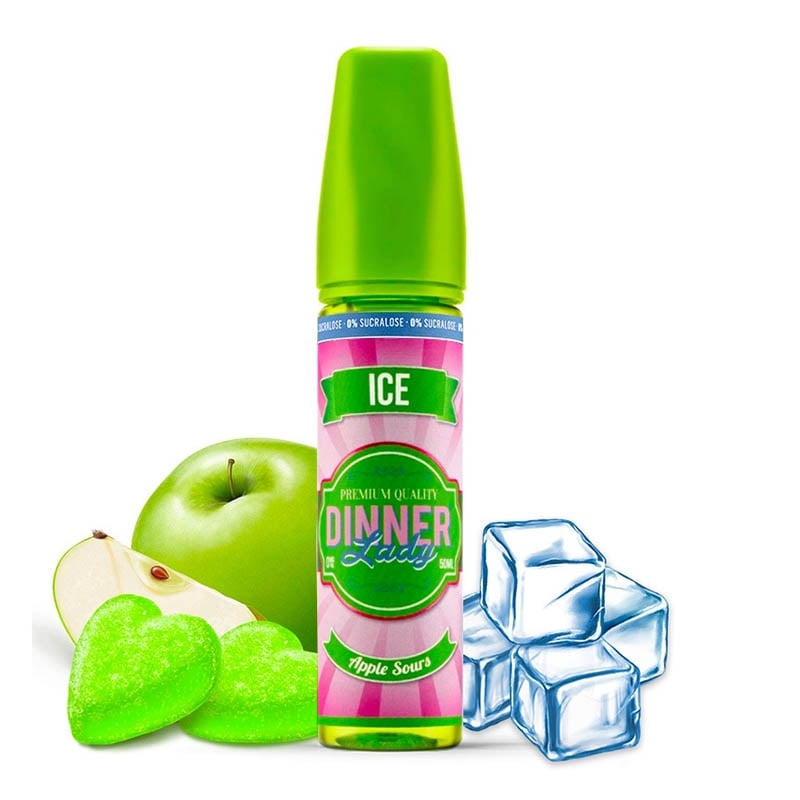 Apple Sours Ice 50 ml - Dinner Lady pas cher