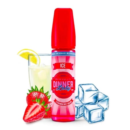 Strawberry Bikini Ice 50 ml - Dinner Lady pas cher