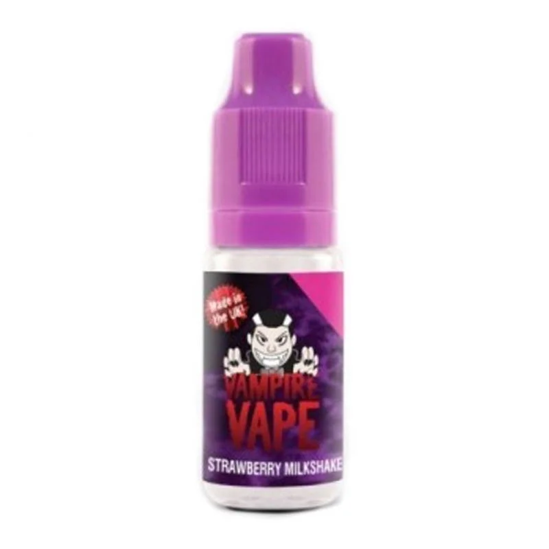 Strawberry Milkshake 10 ml - Vampire Vape pas cher Strawberry Milkshake 10 ml - Vampire Vape pas cher
