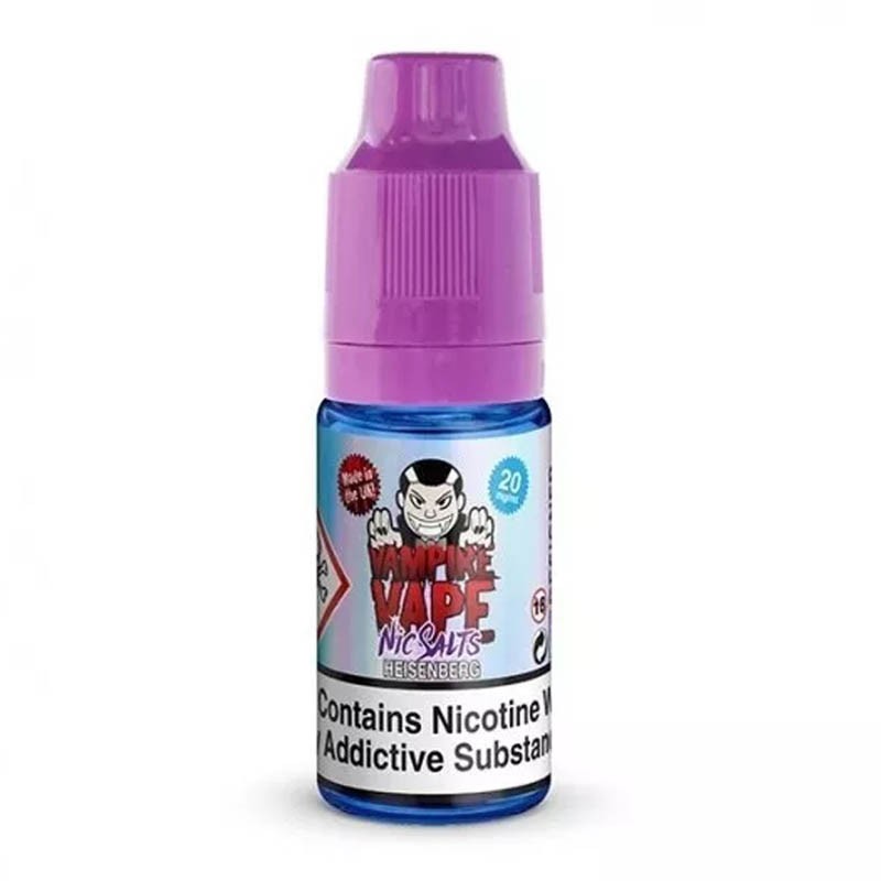 Heisenberg Sel De Nicotine 10 ml - Vampire Vape pas cher Heisenberg Sel De Nicotine 10 ml - Vampire Vape pas cher