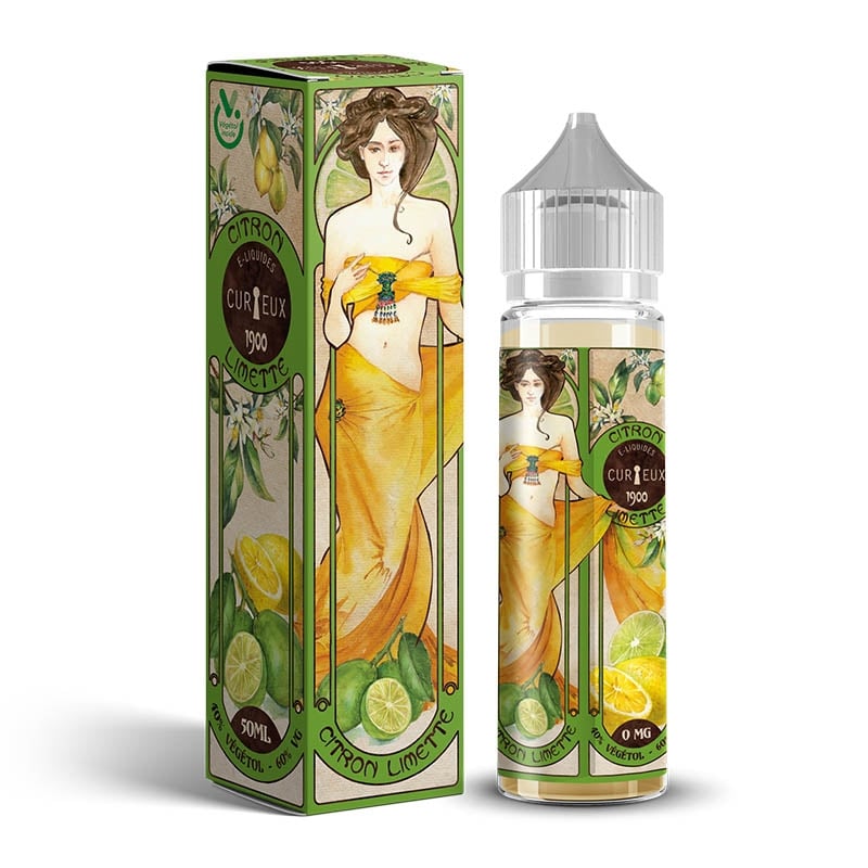 e-liquide Citron Limette 50 ml - Curieux pas cher