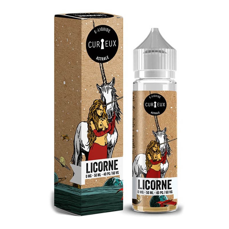 e-liquid Licorne 50 ml Astrale - Curieux cheap