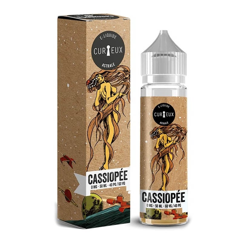 e-liquide Cassiopée 50 ml - Curieux pas cher