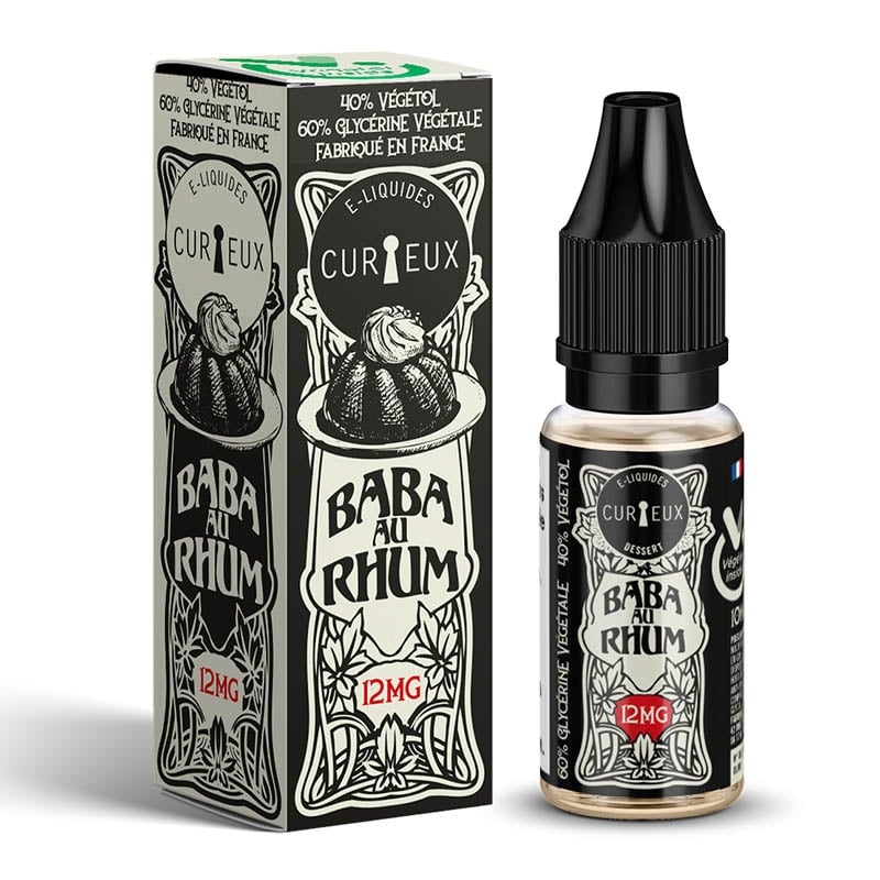 e-liquid Baba au Rhum 10 ml - Curieux cheap
