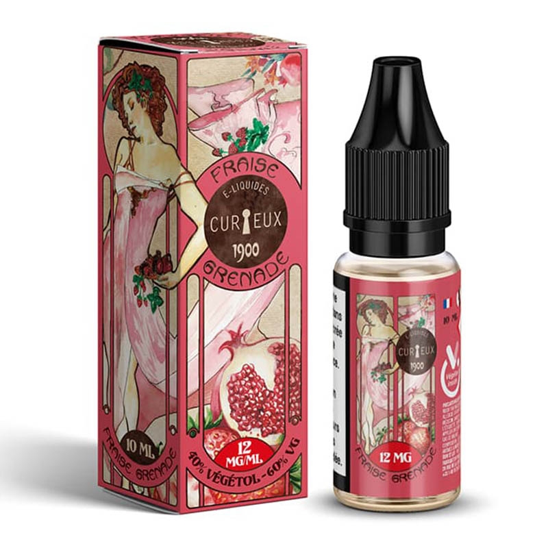 e-liquid Strawberry Pomegranate 10 ml - Curieux cheap
