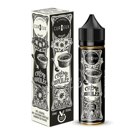 e-liquide Crème Brulée 50 ml - Curieux pas cher