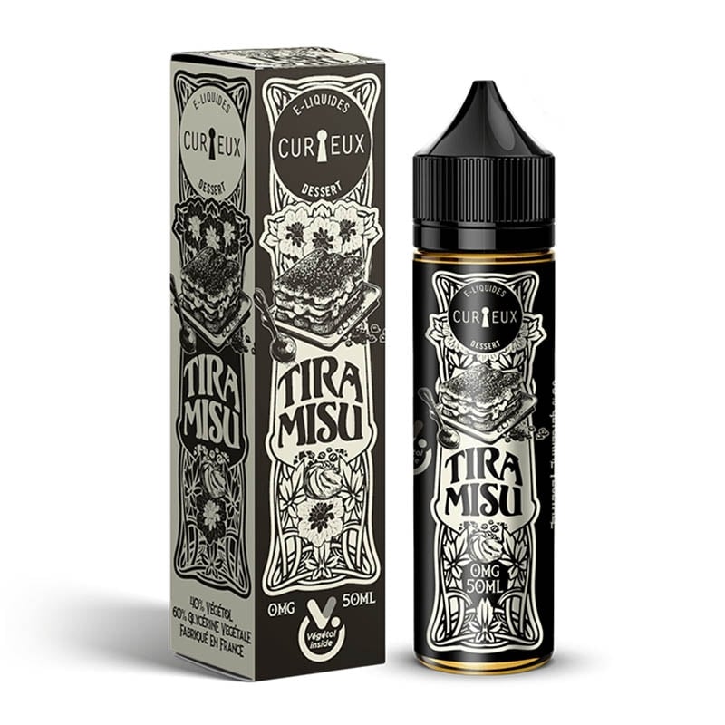 e-liquide Tiramisu 50 ml - Curieux pas cher