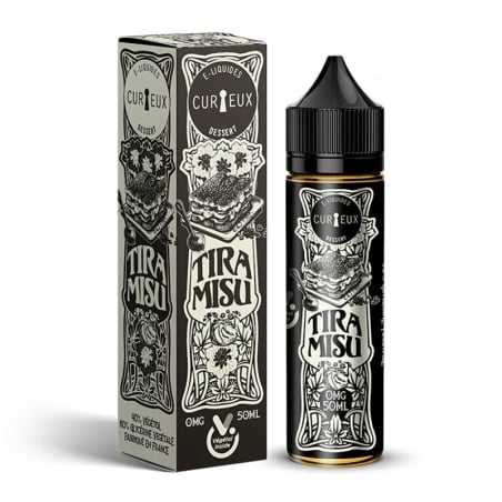 e-liquide Tiramisu 50 ml - Curieux pas cher