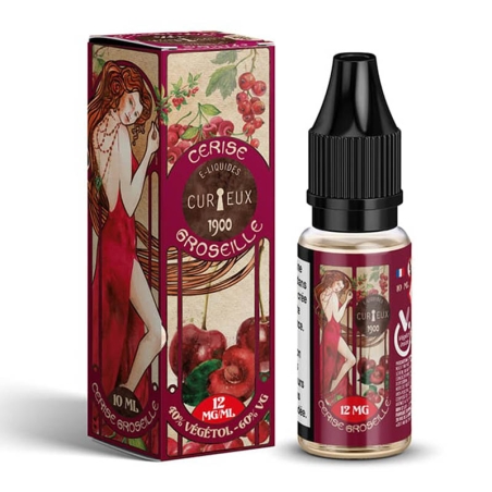 e-liquide Cerise Groseille 10 ml - Curieux pas cher