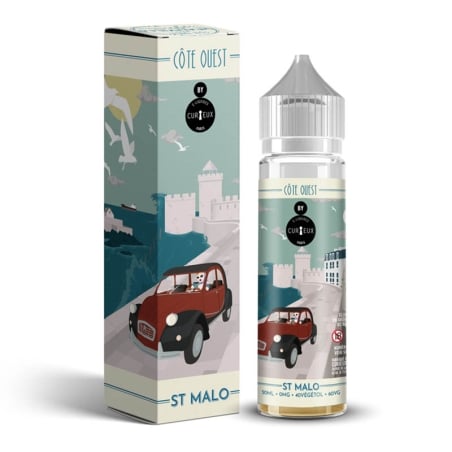 e-liquide St Malo 50 ml - Curieux pas cher