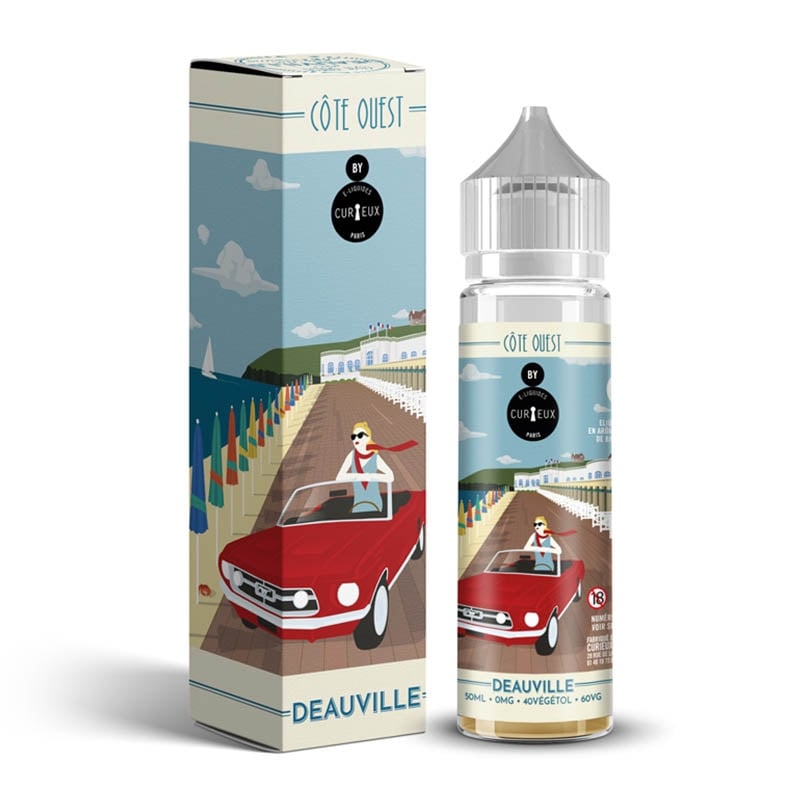 e-liquid Deauville 50 ml Côte Ouest - Curieux cheap