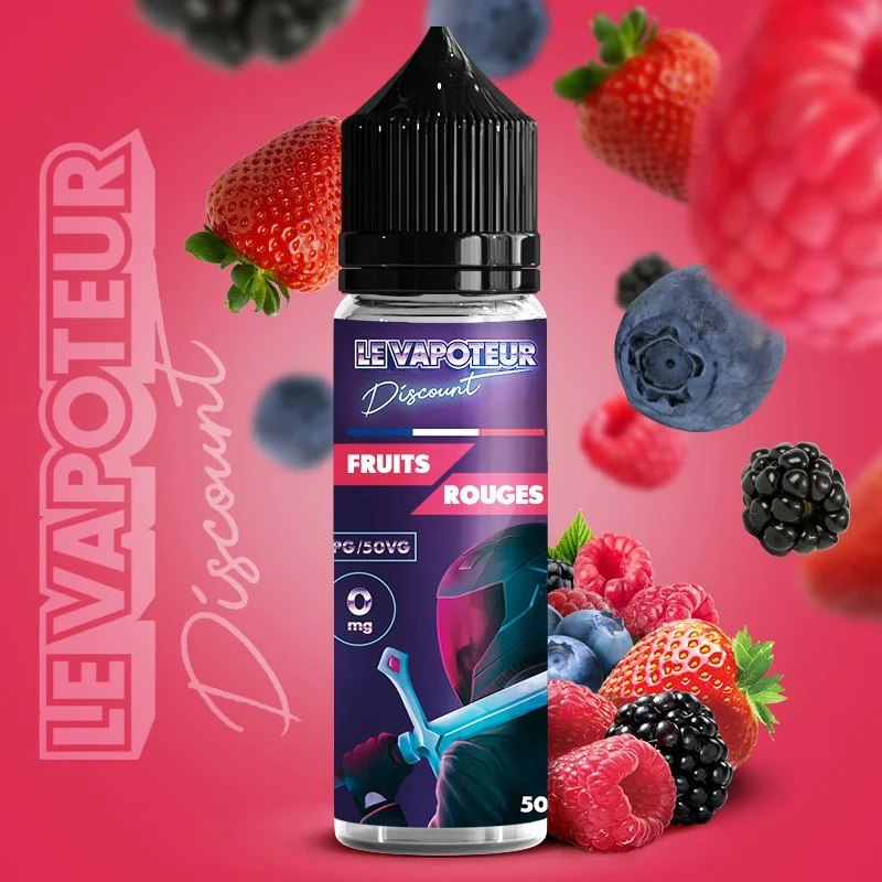 Fruits rouges 50ml - Le Vapoteur Discount pas cher Fruits rouges 50ml - Le Vapoteur Discount pas cher