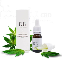 Huile CBD Full Spectrum Menthe Poivrée 10 ml - Deli Hemp pas cher