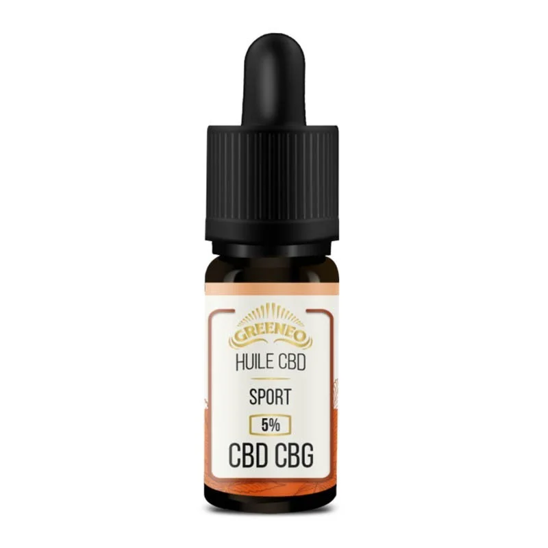 Huile de CBD + CBG Sport - Greeneo pas cher Huile de CBD + CBG Sport - Greeneo pas cher