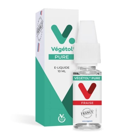 e-liquide Fraise 10 ml - Végétol Pure pas cher
