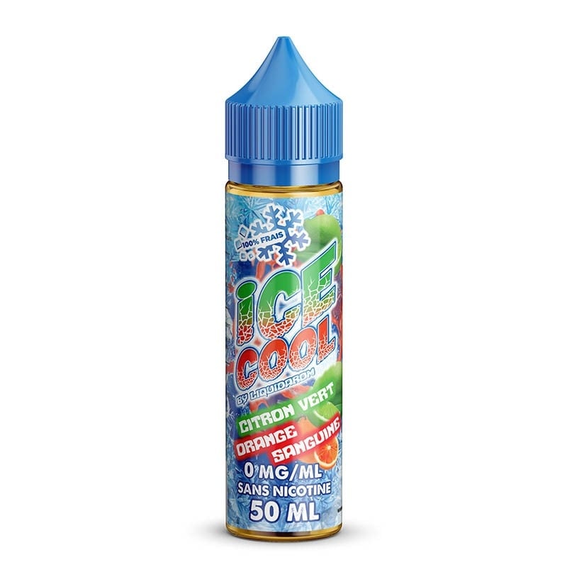 e-liquide Citron Vert Orange Sanguine 50 ml - Ice Cool By LiquidArom pas cher