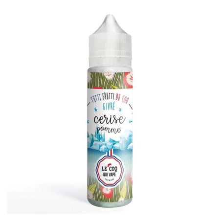 Cerise Pomme Givré 50 ml - Tutti Frutti Du Coq pas cher