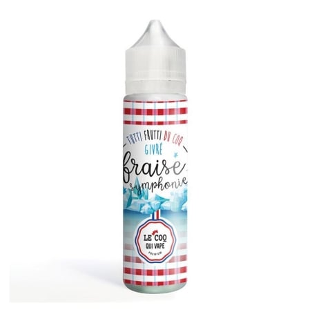 Fraise Symphonie Givré 50 ml - Tutti Frutti Du Coq pas cher